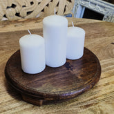 Indian Hand Carved Home Decor Wooden Chapati Board A13